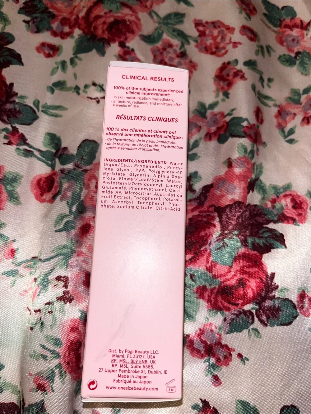 Powder Melt Glass Setting Spray — Pink